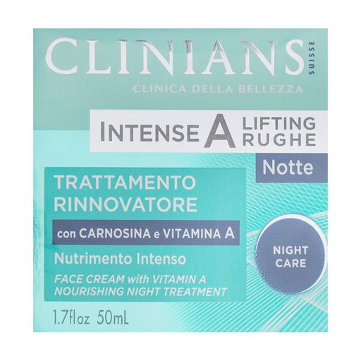 Крем для лица Clinians HCT Intense A ночной, питательный, 50 мл