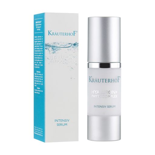 Интенсивная сыворотка для лица Krauterhof Hyaluron+ Phytocomplex с фитокомплексом и гиалуроновой кислотой, 30 мл