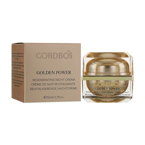 Уценка! Ночной крем для лица Gordbos Golden Power, 50 мл