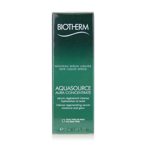 Двухфазная увлажняющая сыворотка для лица Biotherm Aquasource Aura Concentrate, 50 мл