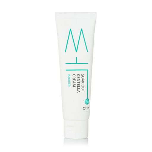 Крем для обличчя Ottie Soak Out Centella Cream Barrier з екстрактом центели для проблемної шкіри, 50 мл