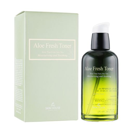 Зволожувальний тонер для обличчя The Skin House Aloe Fresh Toner з екстрактом алое, 130 мл