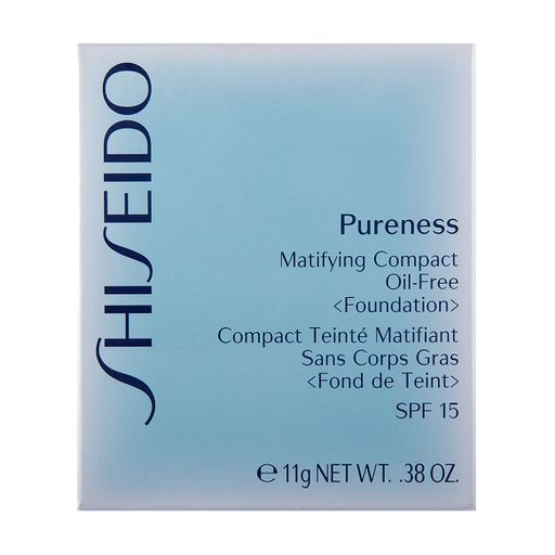 Матувальна компактна пудра для обличчя Shiseido Pureness Matifying Compact SPF 15, 11 г