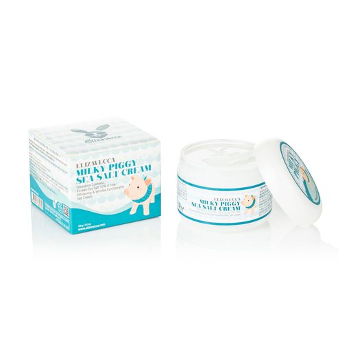 Уцінка! Сольовий колагеновий крем для обличчя Elizavecca Milky Piggy Sea Salt Cream, 100 мл