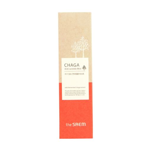 Омолаживающий мист-спрей для лица The Saem Chaga Anti-wrinkle Mist, 120 мл