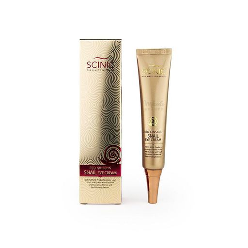 Крем для кожи вокруг глаз  Scinic Red Ginseng Snail Eye Cream с муцином улитки, 30 мл