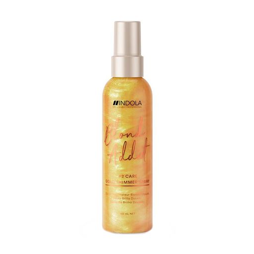 Спрей Indola Blond Addict Gold Shimmer Spray для белокурых волос для блеска, 150 мл