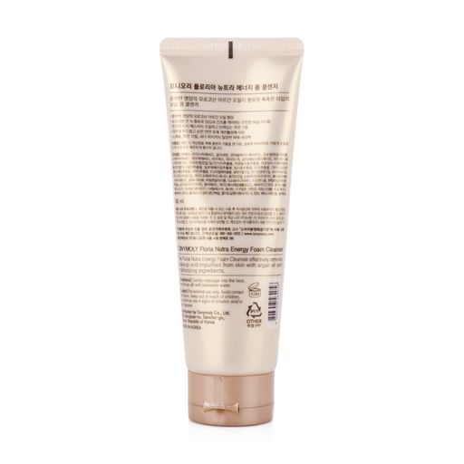 Энергетическая пенка Tony Moly Floria Nutra Energy Foam Cleanser, 150 мл