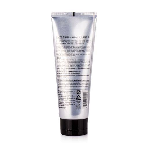 Пінка-скраб Tony Moly Pro Clean Smoky Scrub Deep Cleansing Foam, 180 мл