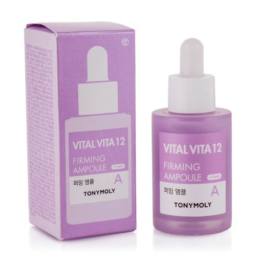 Укрепляющая сыворотка для лица Tony Moly Vital Vita 12 Firming Ampoule с витамином А, 30 мл