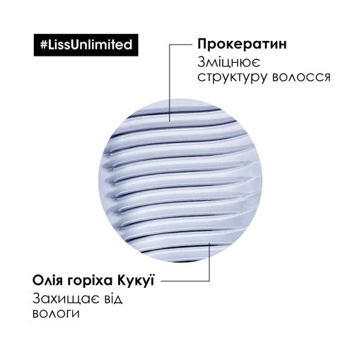 Шампунь L'Oreal Professionnel Serie Expert Liss Unlimited Prokeratin Shampoo для розгладження неслухняного волосся