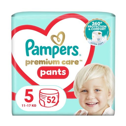 Подгузники-трусики PAMPERS Premium Care Pants Midi р.5 12-17 кг 52
