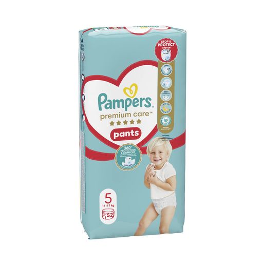 Подгузники-трусики Pampers Premium Care Pants, размер 5 (11–17 кг), 52 шт