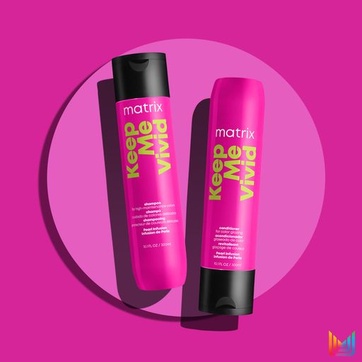 Безсульфатный шампунь Matrix Total Results Keep Me Vivid Shampoo для ярких оттенков окрашенных волос