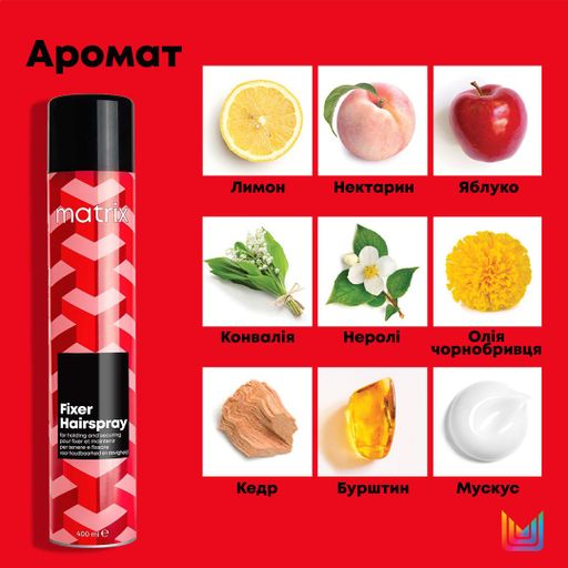 Спрей Matrix Style Link Fixer Finishing Hairspray для завершающего этапа укладки волос, 400 мл