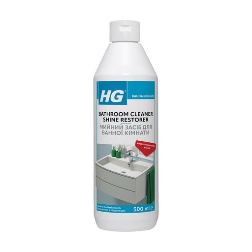 Моющее средство для ванной комнаты HG Bathroom Cleaner Shine Restorer, 500 мл