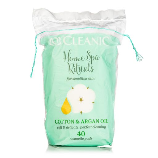 Ватнi диски CLEANIC HOME SPA RITUALS (oval) з маслом аргани 40 шт.