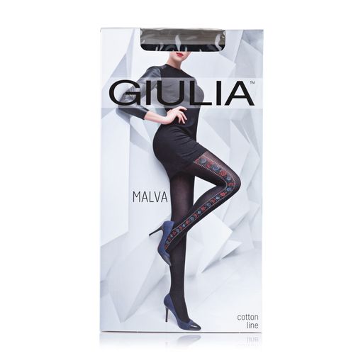Колготки женские Giulia Malva (5) 150 DEN, Nero/Blue