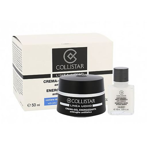 Набор Collistar Linea Uomo Energizzante (крем-гель, 50 мл + лосьон после бритья для чувствительной кожи, 15 мл)
