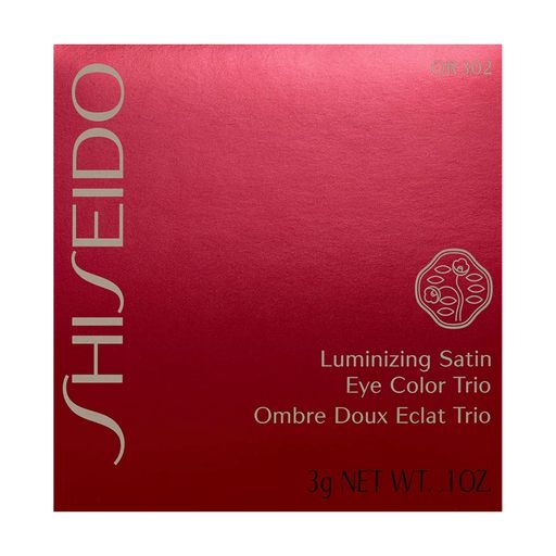 Тени для век Shiseido Luminizing Satin Eye Color Trio, 3 г