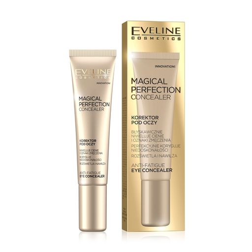 Уценка! Консилер для кожи вокруг глаз Eveline Cosmetics Magical Perfection Concealer Anti-Fatigue Eye Concealer, 01 Light, 15 мл