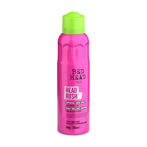 Спрей для блиску волосся TIGI Bed Head Headrush Superfine Shine Spray легкої фіксації, 200 мл