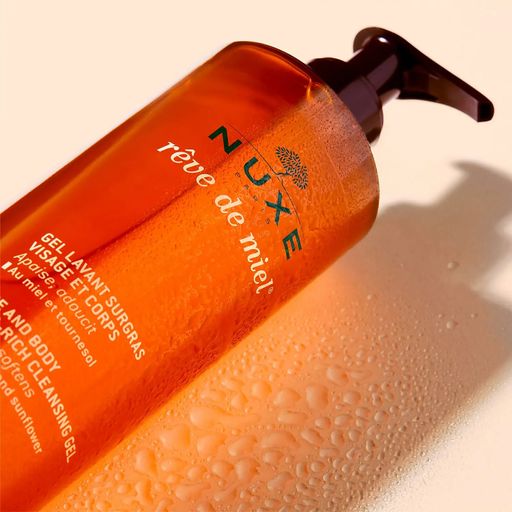 Універсальний гель для обличчя та тіла Nuxe Reve de Miel Face And Body Ultra Rich Cleansing Gel, 400 мл