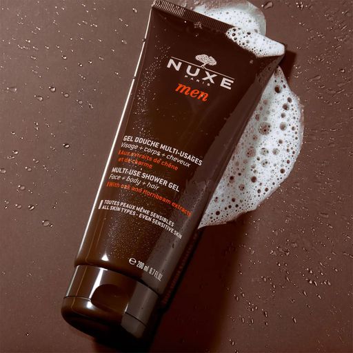 Універсальний очищаючий гель Nuxe Men Multi-Use Shower Gel для обличчя, тіла та волосся, 200 мл