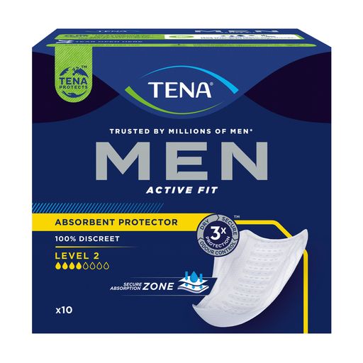 Уцінка! Урологічні прокладки чоловічі TENA Men Active Fit Level 2, 10 шт