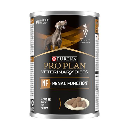Влажный корм для взрослых собак Pro Plan Veterinary Diets NF Renal Function для поддержания функции почек при хронической болезни почек, мусс