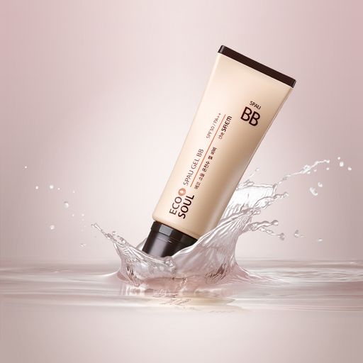 Гелевый BB-крем для лица The Saem Eco Soul Spau Gel BB SPF 30 PA++, 02 Natural Beige, 50 мл