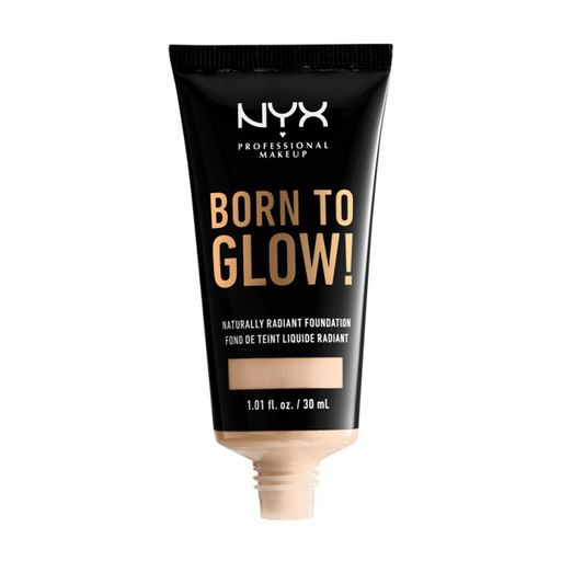 Сияющая тональная основа для лица NYX Professional Makeup Born To Glow! Naturally Radiant Foundation, 30 мл