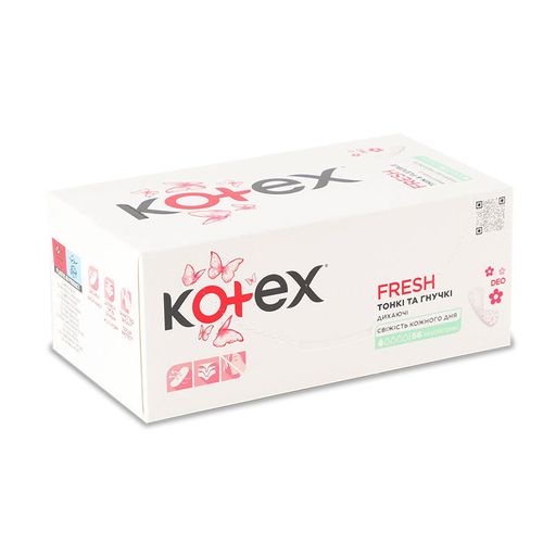 Ежедневные прокладки Kotex Deo Ultraslim, 56 шт