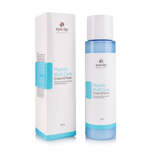 Крем-тонер для лица Eyenlip Peptide Multi Care Cream & Toner 2 в 1 с пептидами, 200 мл