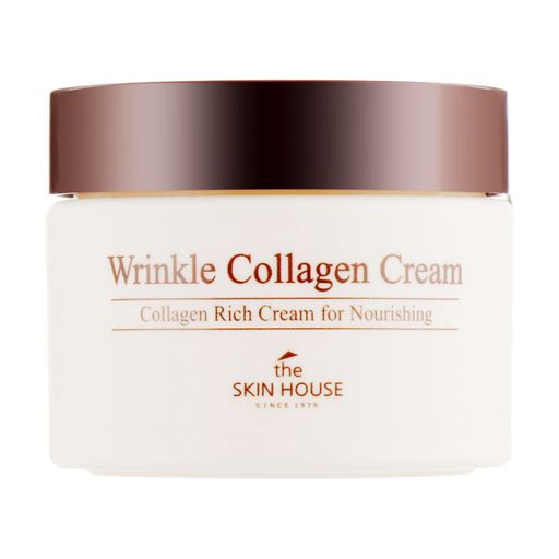 Питательный крем для лица The Skin House Wrinkle Collagen Cream с коллагеном