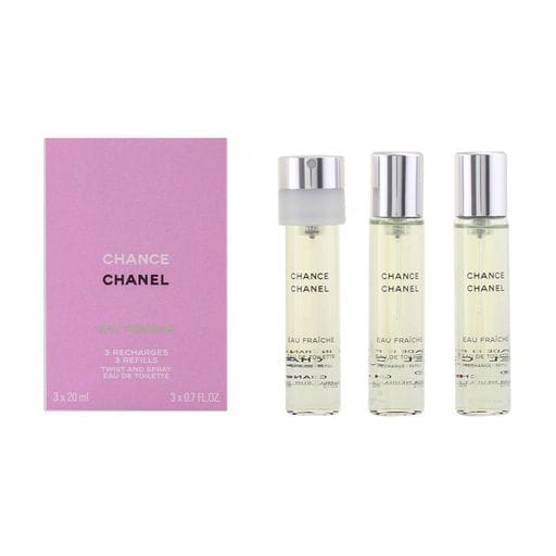 Chanel Chance Eau Fraiche Туалетная вода женская, 3*20 мл - купить