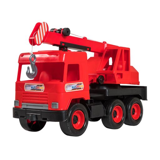 Дитяча іграшка Tigres Middle Truck Кран, від 3 років, червоний (39487)