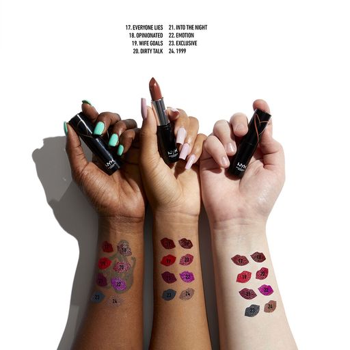 Сатинова помада для губ NYX Professional Makeup Shout Loud Satin Lipstick, 3.5 г