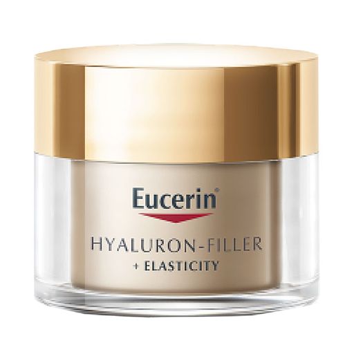 Нічний крем для обличчя Eucerin Hyaluron-Filler + Elasticity для біоревіталізації та підвищення пружності шкіри, 50 мл