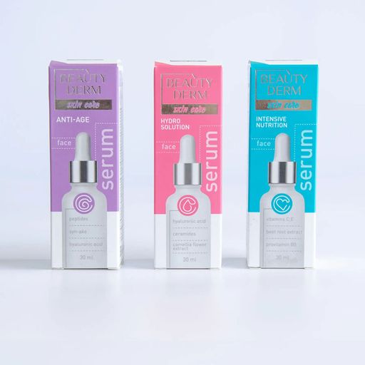 Сыворотка для лица BEAUTYDERM Skin Care Интенсивное питание, с витаминами, 30 мл