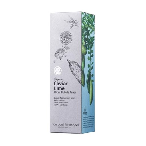 Увлажняющий тоник для лица Too Cool For School Caviar Lime Hydra Bubble Toner с икрой лайма, 150 мл