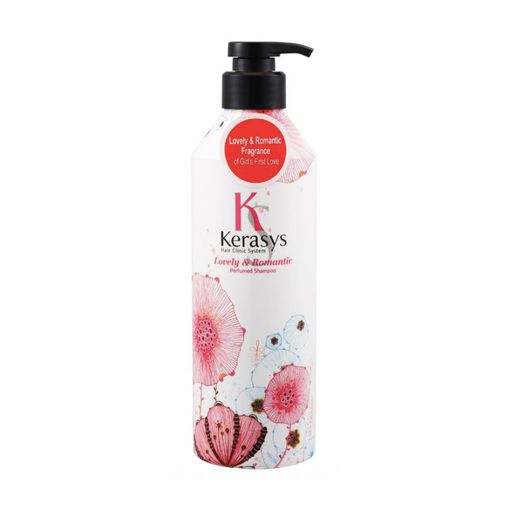 Парфумований шампунь KeraSys Lovely & Romantic Perfumed для пошкодженого волосся