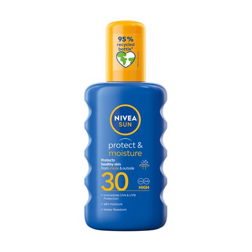 Сонцезахисний спрей NIVEA Sun SPF 30 Захист та зволоження, 200 мл