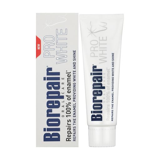 Зубная паста Biorepair Oral Care Pro White Отбеливающая, 75 мл