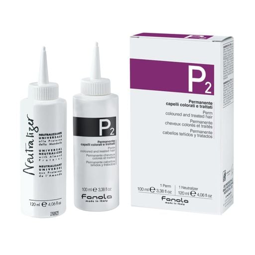 ᐈ Набір FANOLA P2 PERM KIT FOR COLOURED HAIR для Хімічної Завивки
