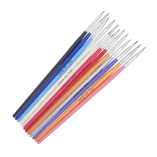 Набор кистей для дизайна Avenir Cosmetics Nail Art Brush, 12 шт