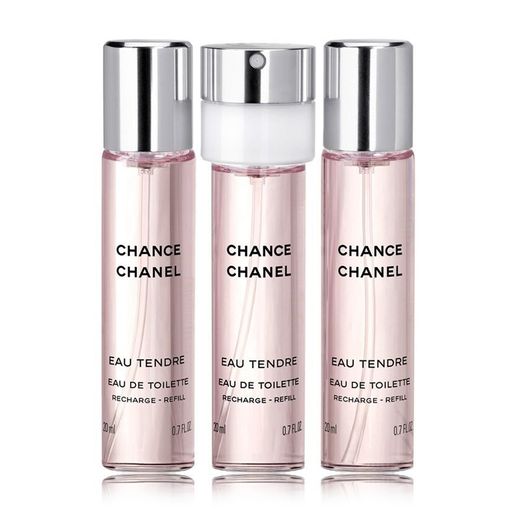 Chanel Chance Eau Tendre Туалетная вода женская, 3*20 мл (сменные блоки, без футляра)
