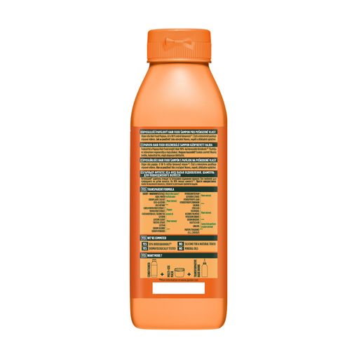 Шампунь Garnier Fructis HairFood Папайя, для восстановления поврежденных волос, 350 мл