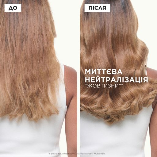 Маска для бездоганного блонда Kerastase Blond Absolu Masque Ultra Violet проти небажаних теплих півтонів для освітленого і мелірованого волосся для ефекту холодного блонда, 200 мл
