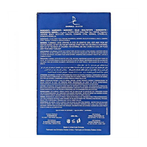 Dorall Collection Lion Heart Blue Туалетная вода мужская, 100 мл